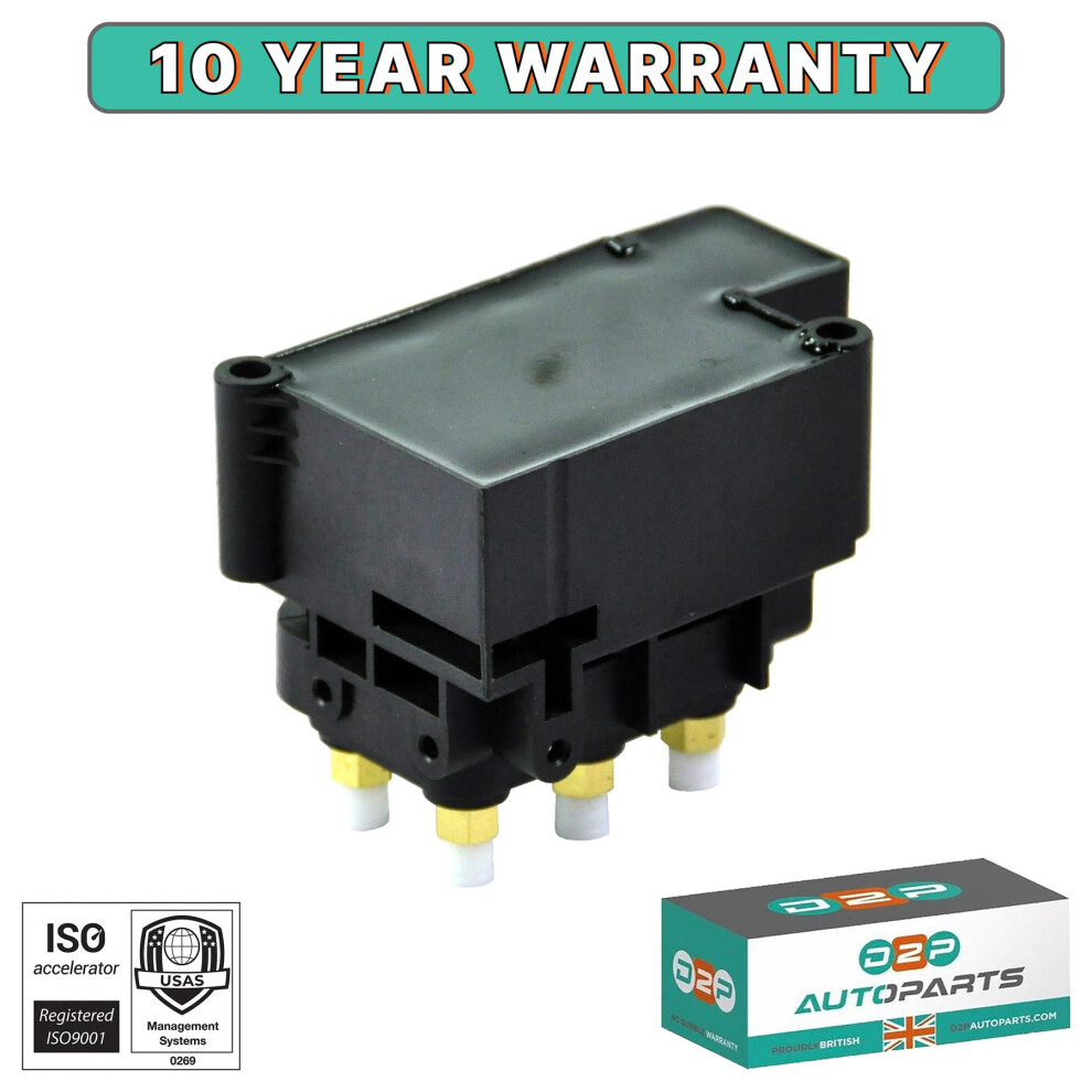 FOR AUDI ALLROAD C5, A6 C6 4FH 4F2 4F5 A8 4E AIR SUSPENSION SOLENOID VALVE BLOCK