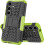 (Green) Samsung Galaxy S24 Dual Layer Shockproof Cover 3
