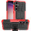 (Red) Samsung Galaxy S24 Dual Layer Shockproof Cover 1