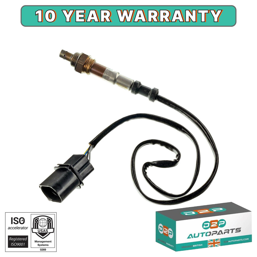 Lambda Oxygen Sensor For Audi Vw Seat Skoda 5 Wire 1.4 16V 1.6 Petrol 036906262J 5056167409472
