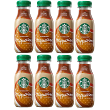SStarbucks Frappuccino Sweet Creamy Coffee Bottled Pack 8 x 250ml Best Bef Aug 24