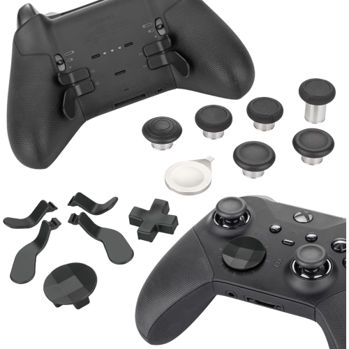 Venom Premium 13-Piece Xbox Elite Series 2 Controller Accessory Kit - Black (VS4827)