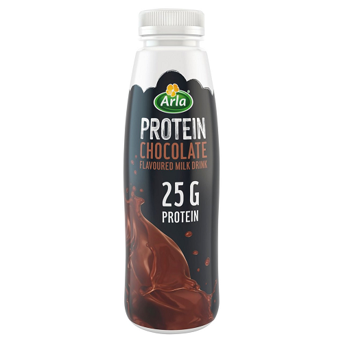Arla Protein Shake Chocolate Flavour Milkshake Drink 8x 482ml 2