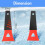 Car Ice scraper Windshield Ice Snow Remover Scraper Tool Windscreen 2