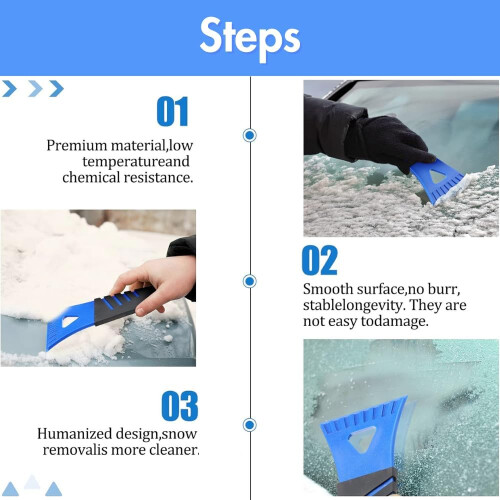 Car Ice scraper Windshield Ice Snow Remover Scraper Tool Windscreen 2