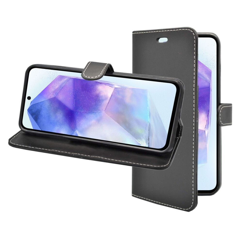 black--for-samsung-galaxy-a55-5g-wallet-flip-cover-case