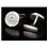 Charles William Silver Cufflinks in Stunning White Design 2