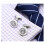 Charles William Silver Cufflinks in Stunning White Design 4