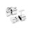 Working 16gb USB Flashdrive Memory Cufflinks Silver Round Novelty Gift 1