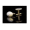 Luxury Oval Cufflinks Gold and Silver Twirl Great Gift 3
