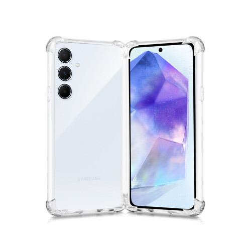 (Clear) For Samsung Galaxy A35 5G Silicone Gel Phone Case 2