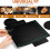 5 Pack Oven Base Liner Sheet with Brush Large Non Stick Grill Mat 3