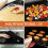 5 Pack Oven Base Liner Sheet with Brush Large Non Stick Grill Mat 6