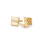 Luxury Gold Cufflinks Five Row Stone Elements Stunning Elegant Design 2