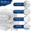 Bedbric Soft Fluffy Mattress Topper Small Double with Elastic Straps 4