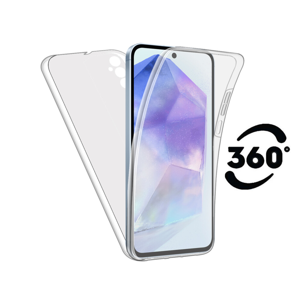 Generic Sold By Gadget Boxx For Samsung Galaxy A35 5G Full 360 Protection Cover Case Clear
