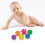 Pack Of 6 Baby Sensory Balls Textured & Coloured 2