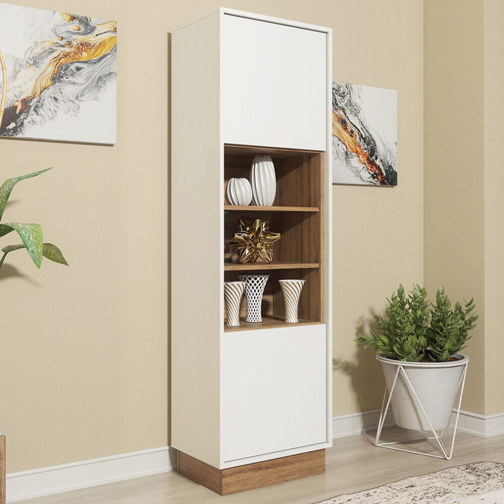 Sideboard 175cm Loft Creative Furniture - White & Oak