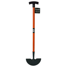 Carbon Steel Lawn Edging Tool, Pro-Lite Garden Edger Tool, Lawn Edging Tool For Garden Border, Half Moon-Edging Knife_Orange or Green