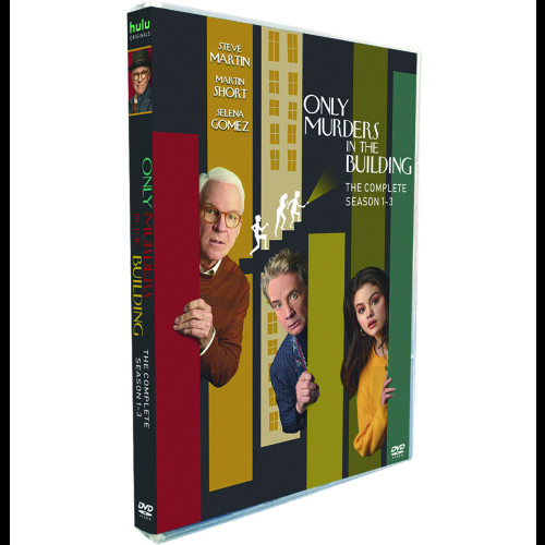 [DVD] Only Murders in The Building S1+S2+S3 Season 1 to Season 3 The Complete 3 Seasons 6 Disc Region 1