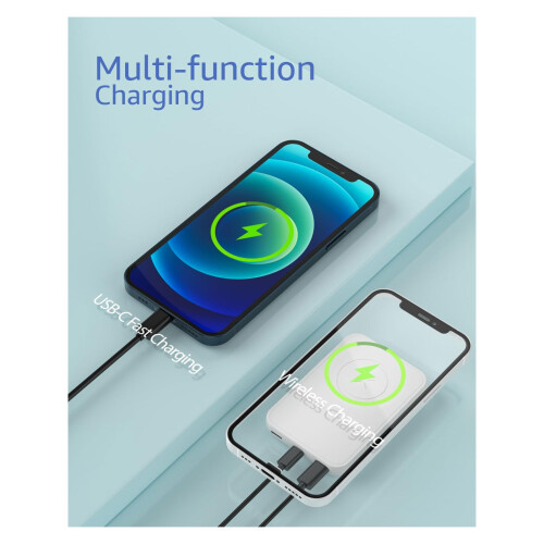 Battery Pack MagSafe Wireless Charging Power Bank For iPhone 15 14 13 1
