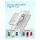 Battery Pack MagSafe Wireless Charging Power Bank For iPhone 15 14 13 5