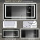 1200x800mm  Led Backlit Bathroom Mirror Wall Dimmable Demister 7