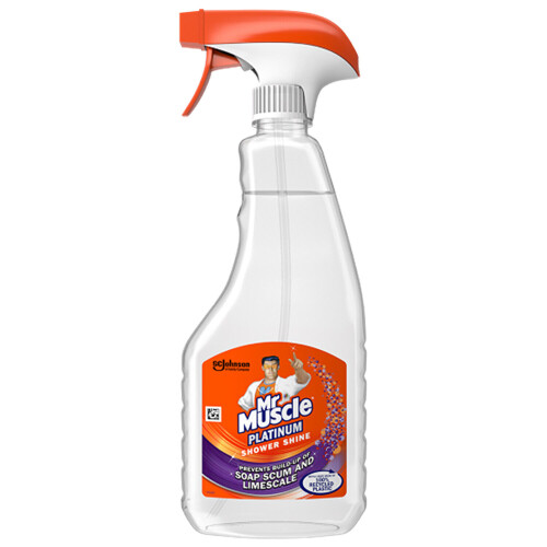Mr Muscle Mr Muscle Platinum Shower Shine Limescale Spray - 500ml
