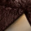 Fluffy Shaggy Rugs Living Room Carpet Brown Rug 3