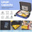 21-inch Suitcase ABS Hard Shell Carry on Suitcase 3