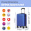21-inch Suitcase ABS Hard Shell Carry on Suitcase 2