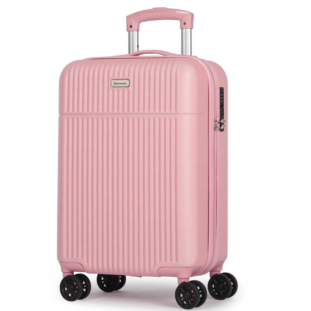 21-inch Suitcase with 4 Wheels ABS Hard Shell Carry on Small Suitcases