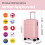 21-inch Suitcase ABS Hard Shell Carry on Suitcase 2