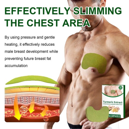 TurmericMax GynoEase SoothePatch TurmericMax Gynecomastia Compress Patch 2