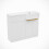 NES Home Nes Home RH Basin Vanity Unit With Brushed Brass handles & WC Unit 6