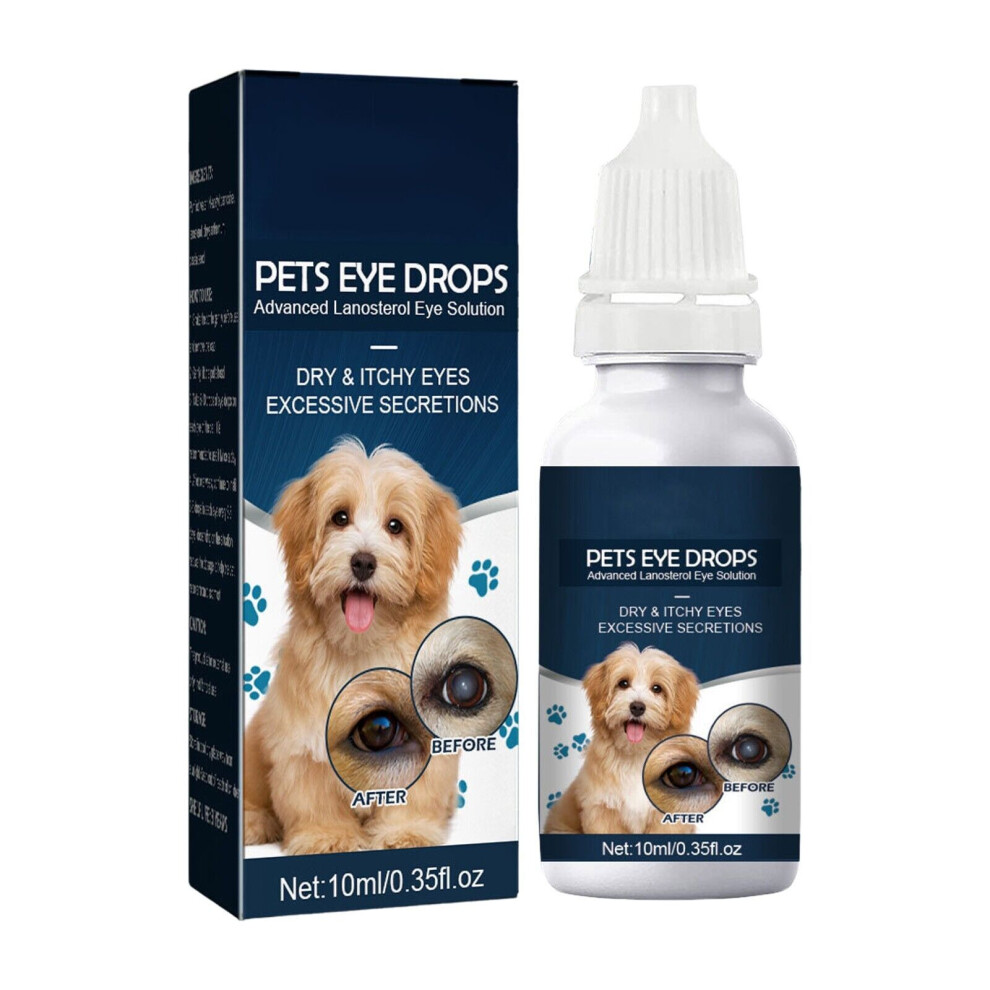 Dog Eye Drops For Dry Eyes 15% Advanced Lanosterol Eye Solution