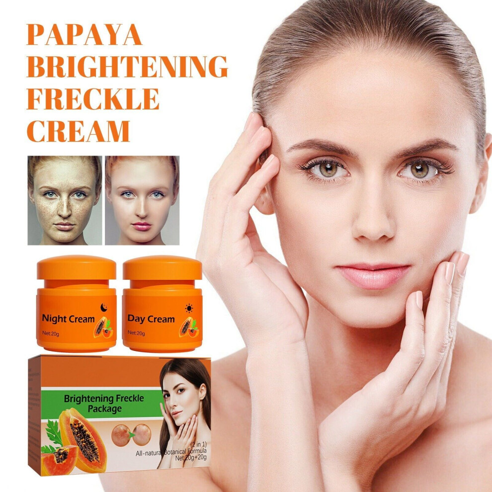 Closkye Dark Papaya Freckle Fades Facial Freckles Brightens And Moisturizes Skin