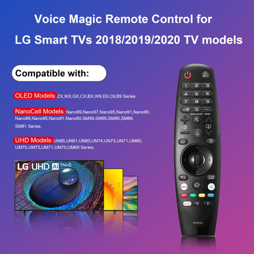 Replacement for LG Smart TV Remote Controls 1