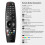 Replacement for LG Smart TV Remote Controls 9
