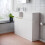 NES Home Nes Home Left Hand Basin Vanity Unit Brushed Brass handles & WC Unit 3