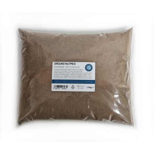 Pure Ground Nutmeg Powder - Premium Quality 1.95kg