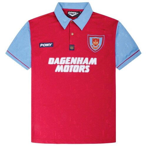 (2XL) West Ham United 1995 Centenary Retro Home Shirt