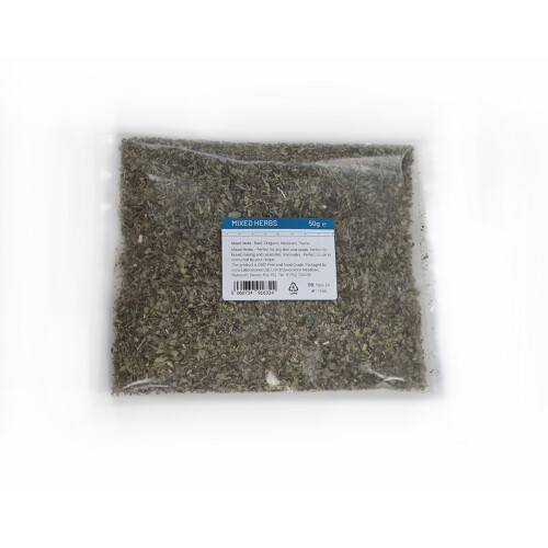 Mixed Herbs Dried, A Grade Premium Quality Herb Blend 50g