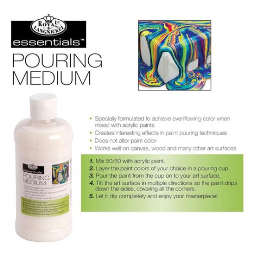 Royal & Langnickel White Acrylic Pouring Medium 472ml 1