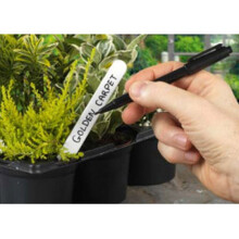 Shop4allsorts Plant Label Waterproof Marker Pen, Black Ink, Label