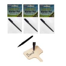3 Shop4allsorts Plant Label Waterproof Marker Pen, Black Ink Marker
