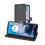 (Black) For Motorola E22 Wallet Flip PU Leather Stand Pouch Case 5