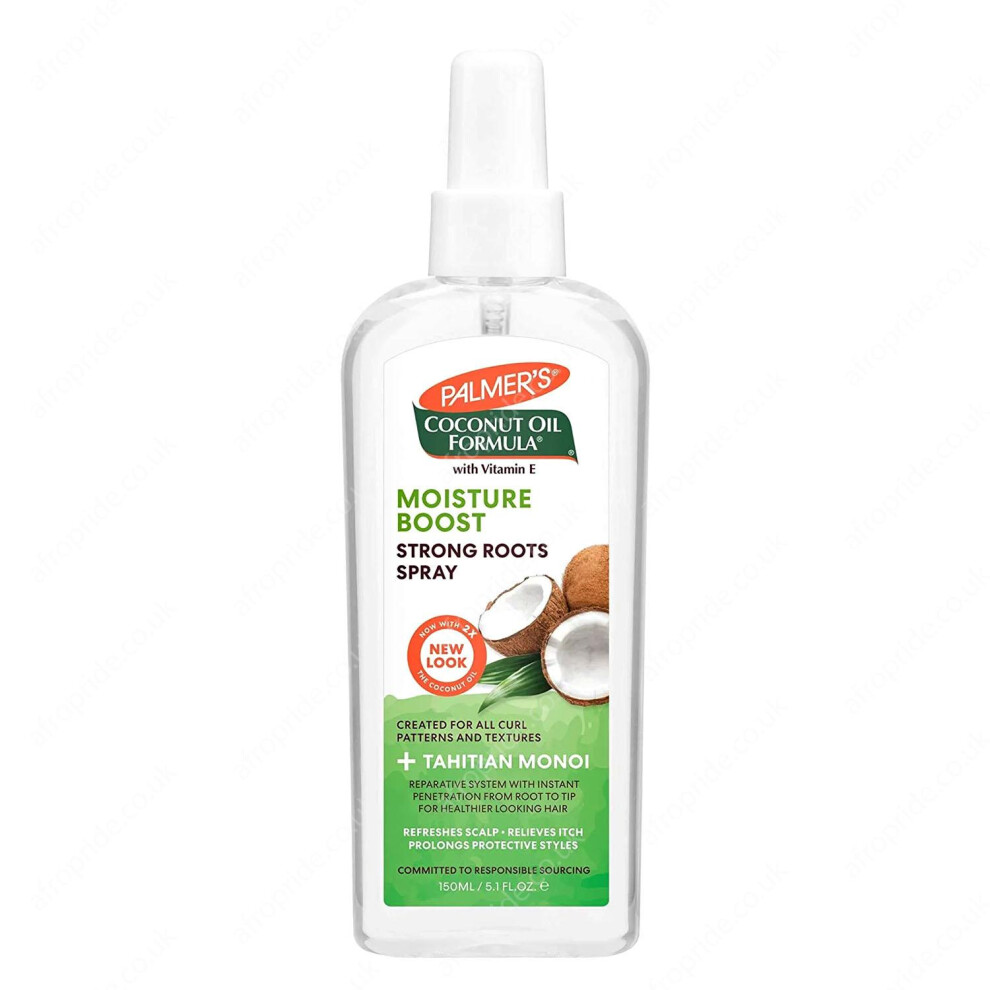 Coconut Oil Formula Moisture Boost Strong Roots Spray 5oz