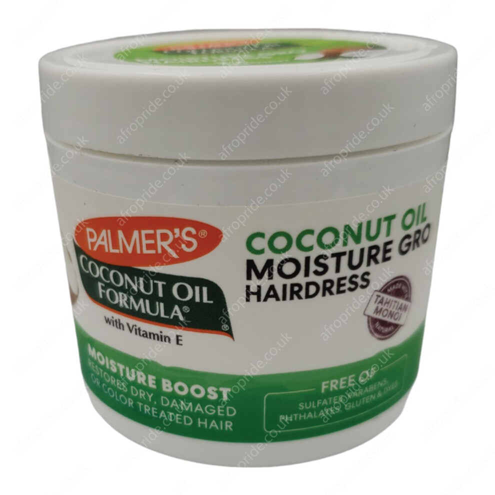 Palmers Coconut Oil Formula Moisture Gro Hairdress 5.25oz