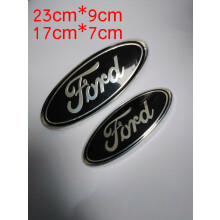9" & 7" Ford Transit Grille Black/Silver Badge  MK6 MK7 2006-2014